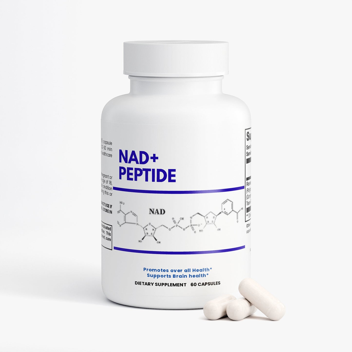 Resveratrol - NAD+ 600mg Peptide