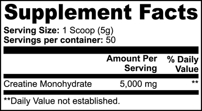 Creatine Monohydrate (Powder)