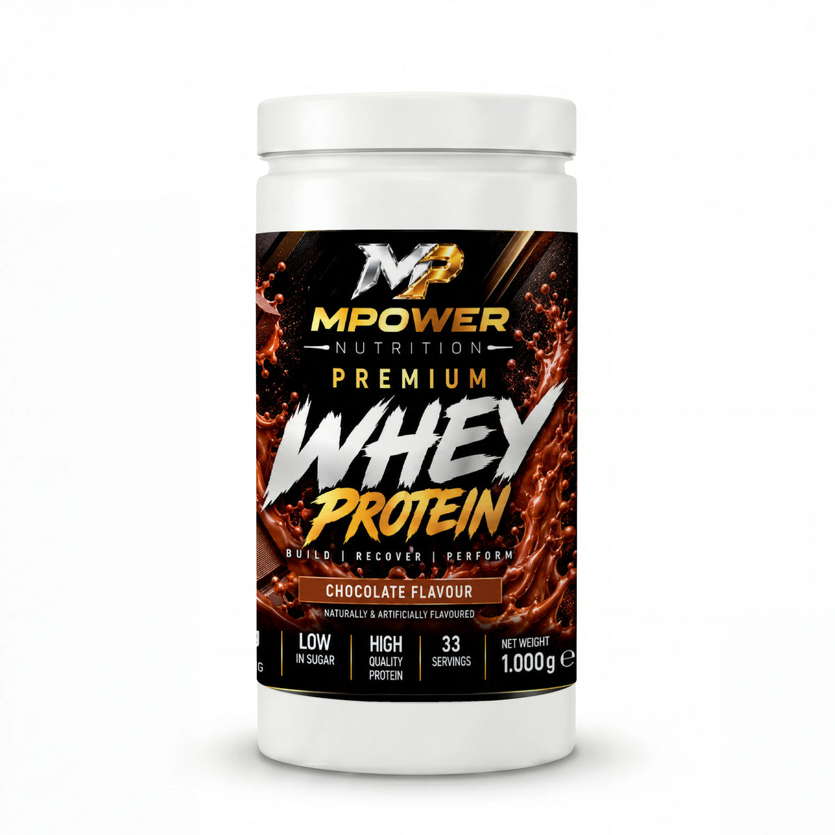 Mpower Premium Whey Protein Chocolate - 1000g