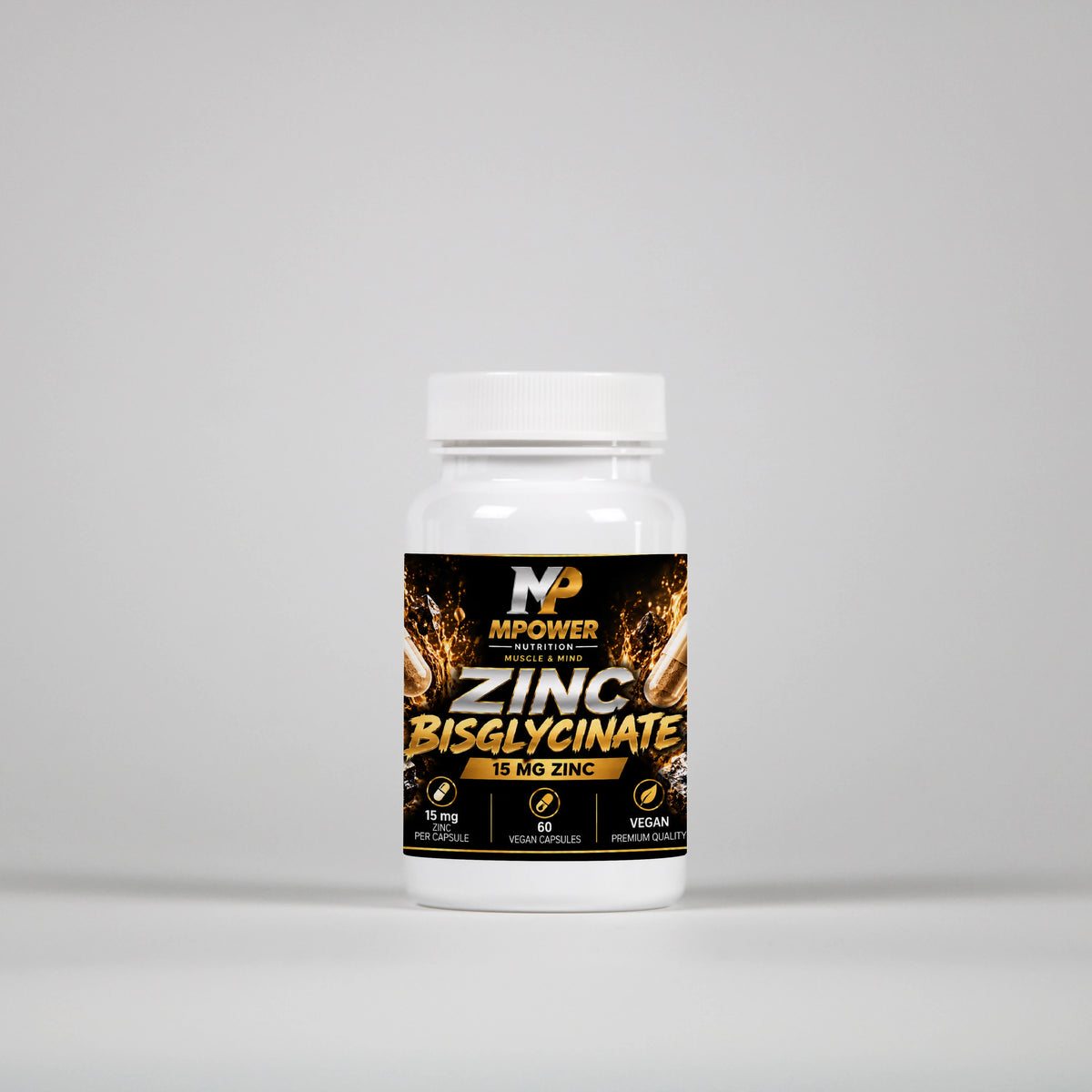 Zinc Bisglycinate – 60 Capsules