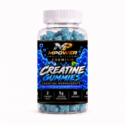 Creatine Gummies – Raspberry- 60 Gummies