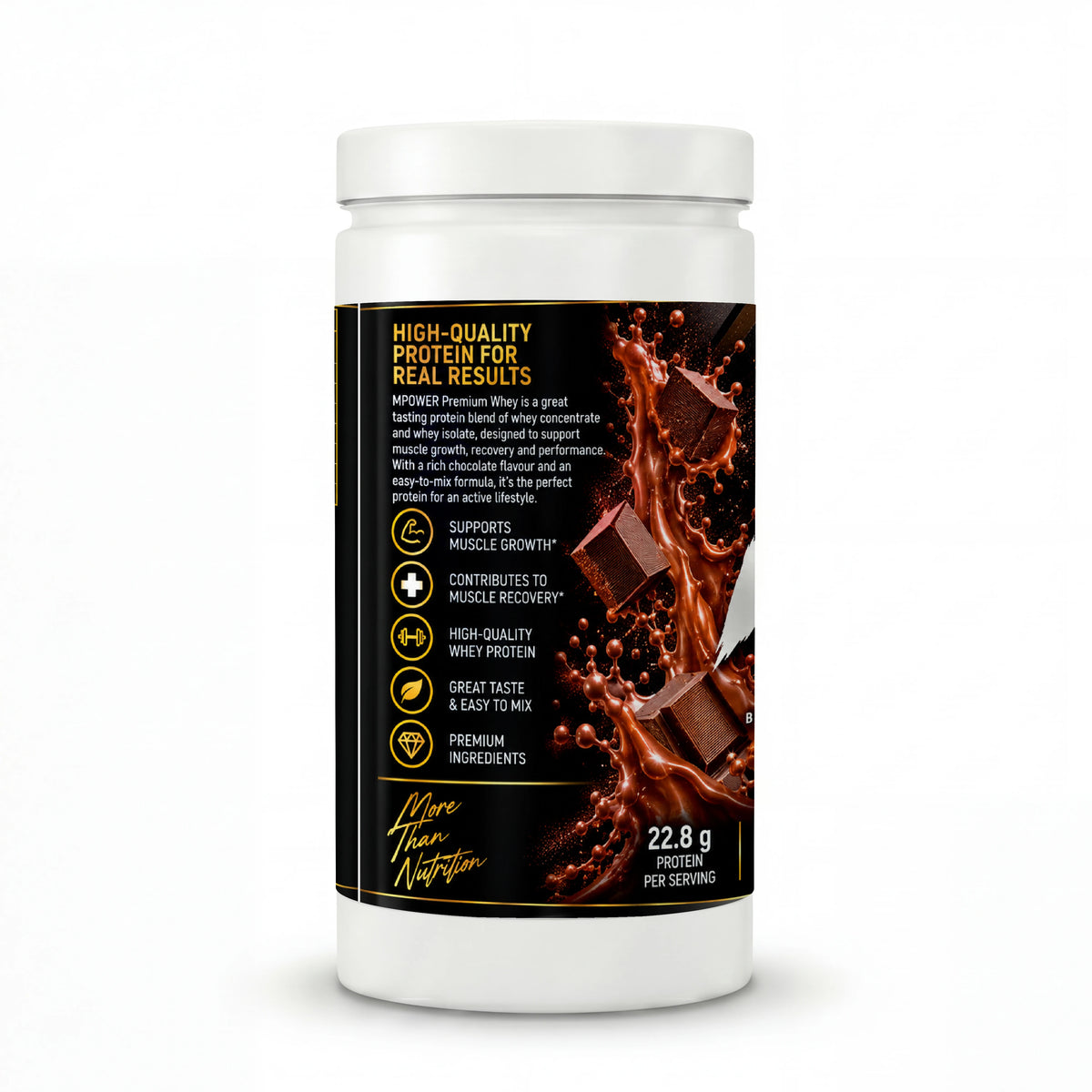 Mpower Premium Whey Protein Chocolate - 1000g