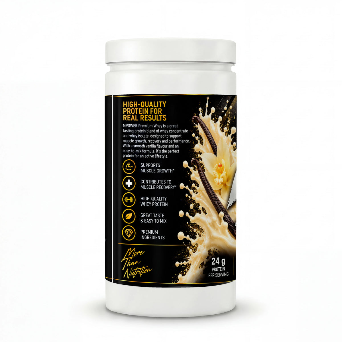 Mpower premium Whey Protein Vanilla - 1000g