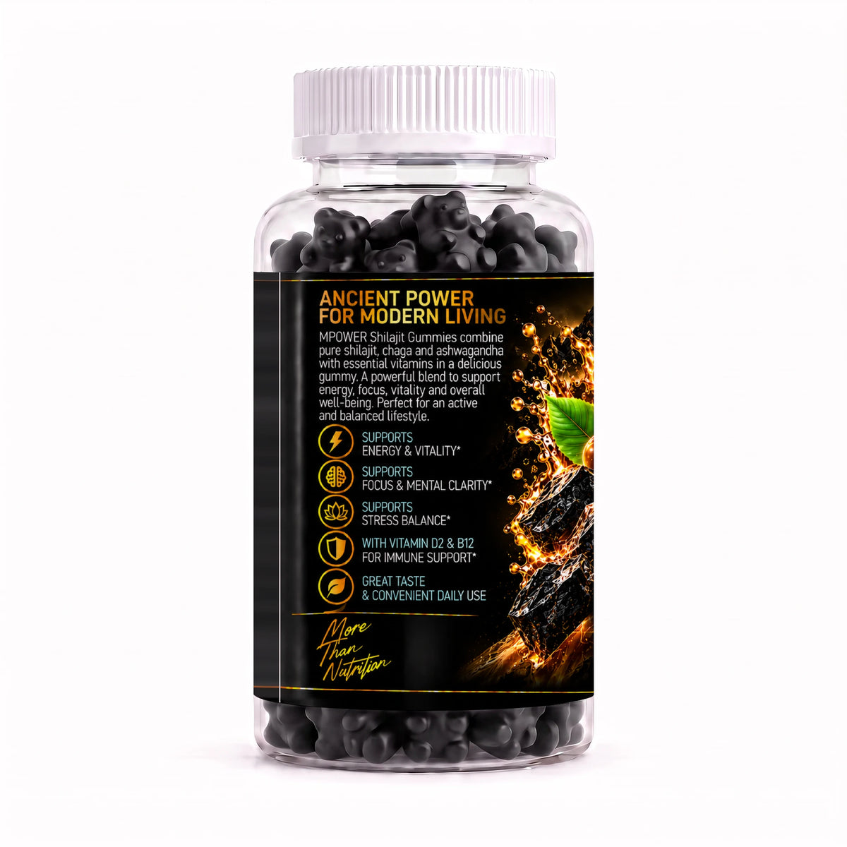 Shilajit / Ashwagandha Gummies – 60 Gummies